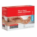 Aero Healthcare Aeroplast Fabric Small Patch Bandages, 50PK AFP503